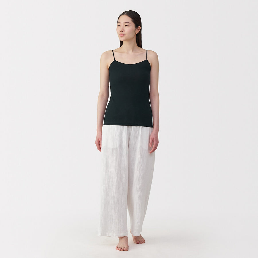 W's Moisture wicking cotton sheer CamisoleWhiteXS