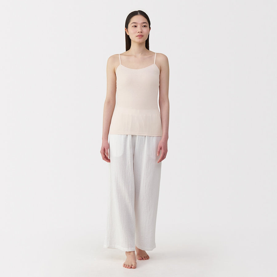 W's Moisture wicking cotton sheer CamisoleWhiteXS