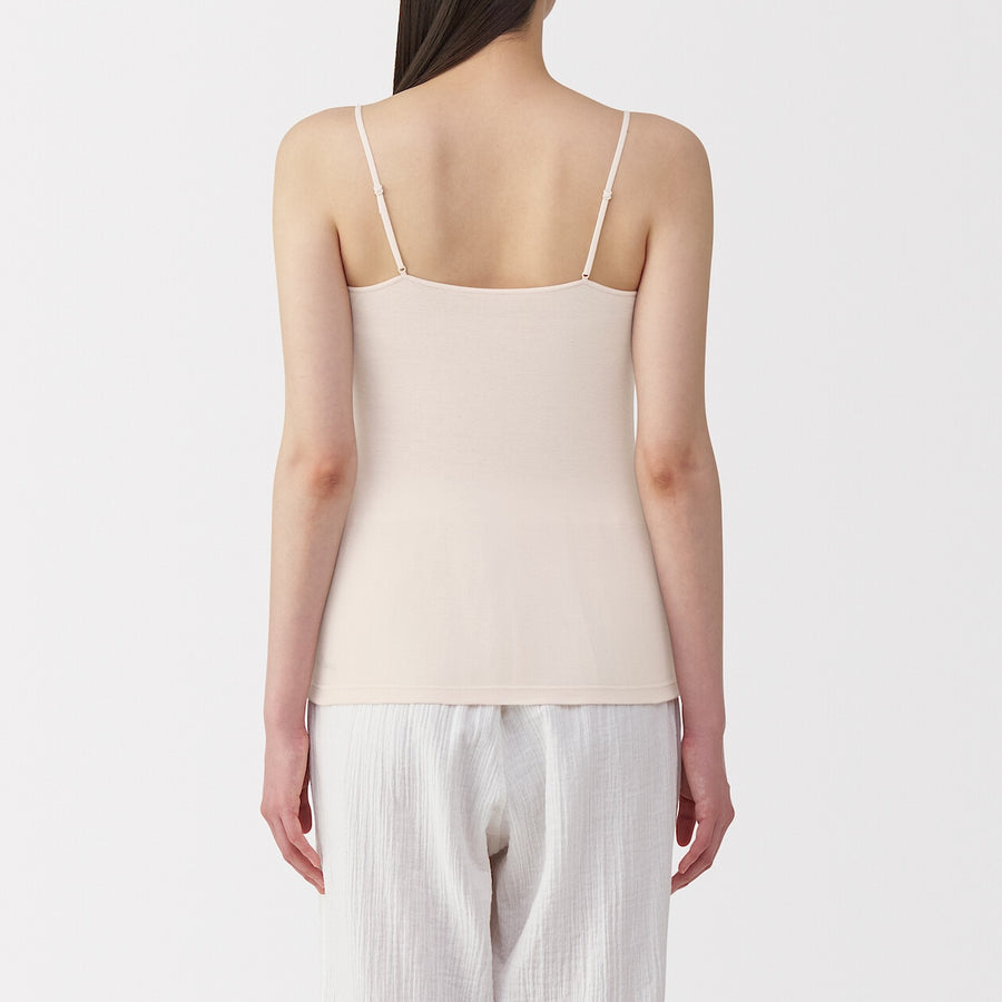 W's Moisture wicking cotton sheer CamisoleWhiteXS