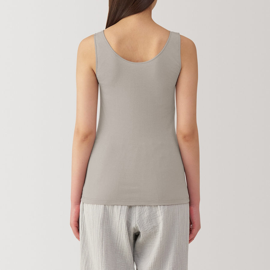 W's Moisture wicking cotton sheer tank topWhiteXS