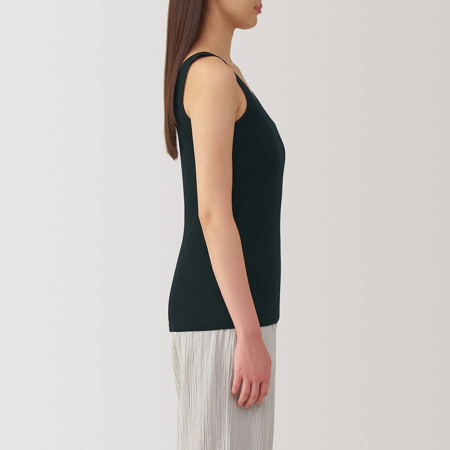 W's Moisture wicking cotton sheer tank topWhiteXS
