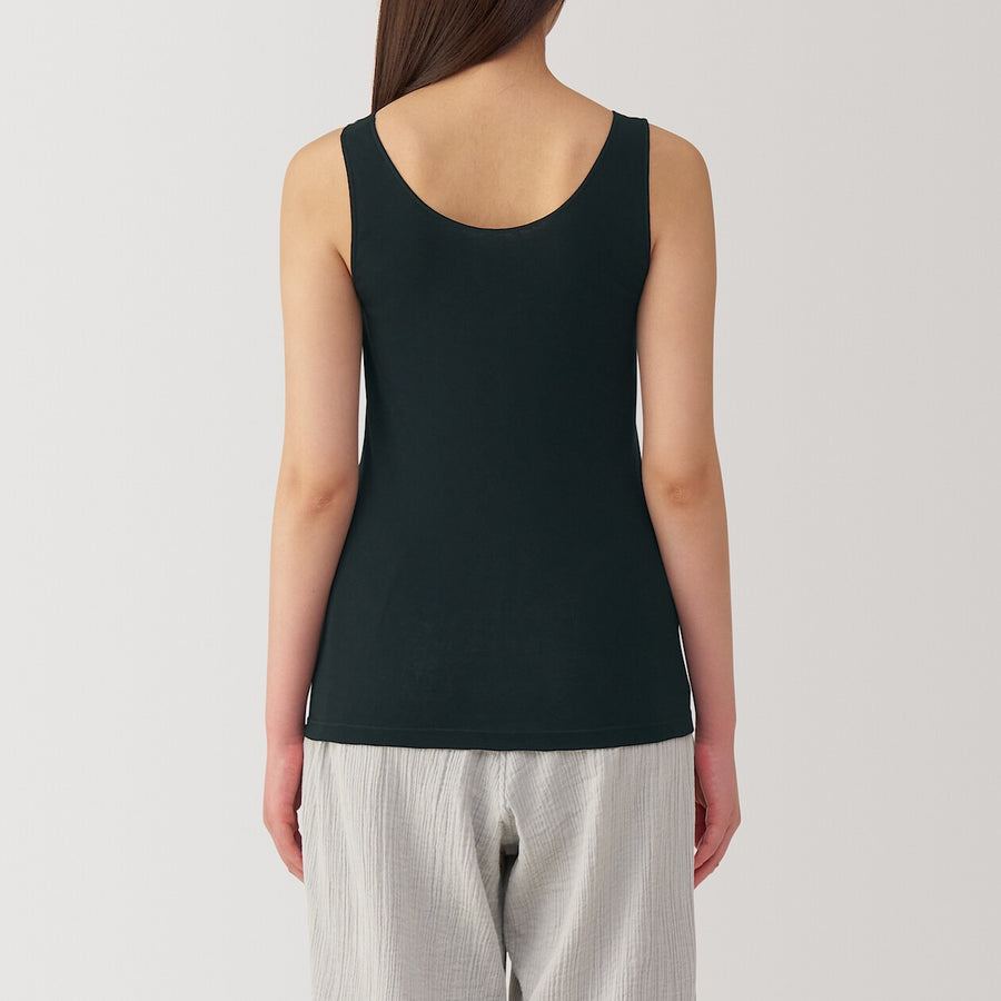 W's Moisture wicking cotton sheer tank topWhiteXS