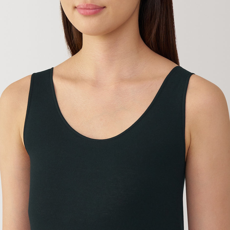 W's Moisture wicking cotton sheer tank topWhiteXS