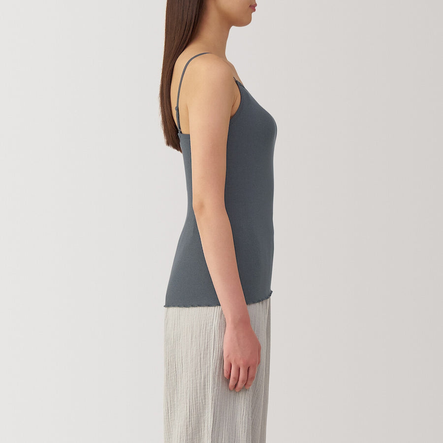 W's Lyocell blended ribbed bra camisole Medium greyXS