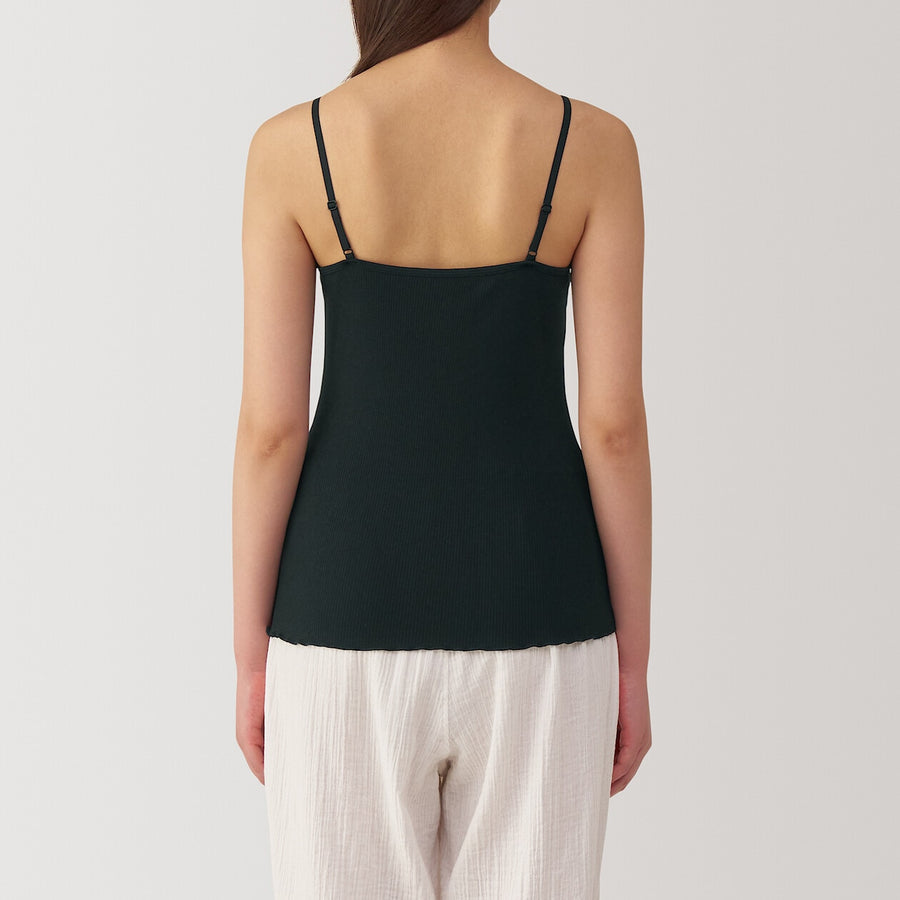 W's Lyocell blended ribbed bra camisole Medium greyXS