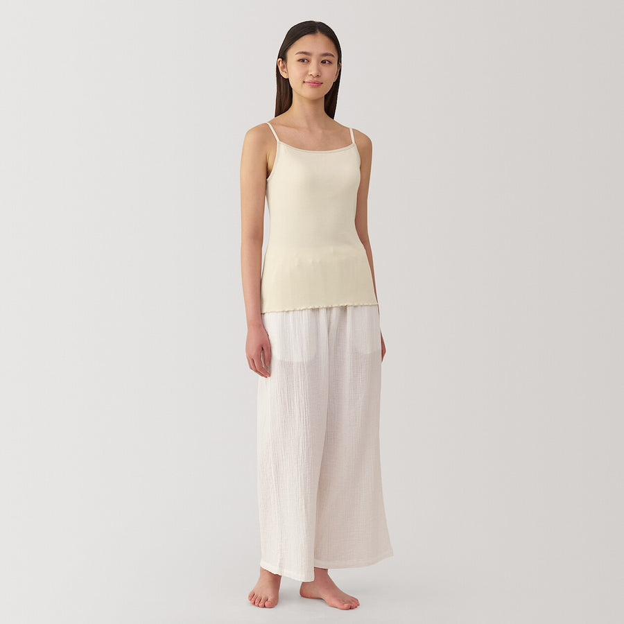 W's Lyocell blended ribbed bra camisole Medium greyXS