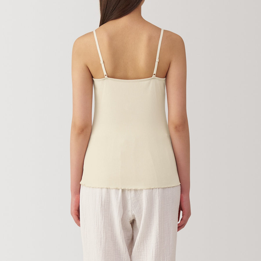 W's Lyocell blended ribbed bra camisole Medium greyXS