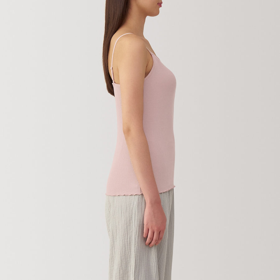 W's Lyocell blended ribbed bra camisole Medium greyXS