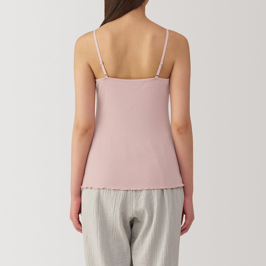 W's Lyocell blended ribbed bra camisole Medium greyXS