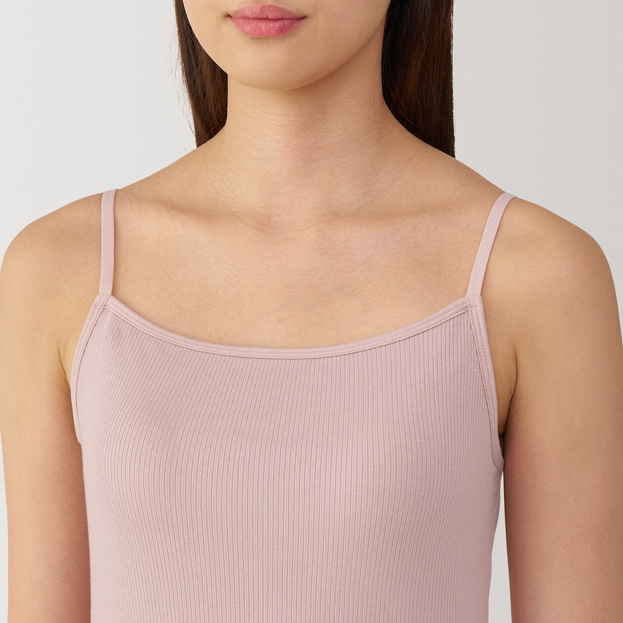 W's Lyocell blended ribbed bra camisole Medium greyXS