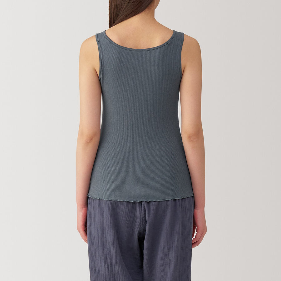 W's Lyocell blended ribbed bra camisole Medium greyXS