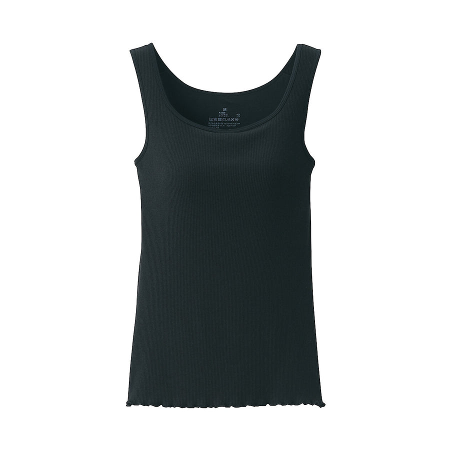 W's Lyocell blended ribbed bra camisole Medium greyXS