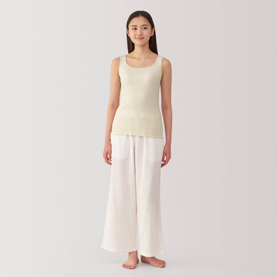 W's Lyocell blended ribbed bra camisole Medium greyXS