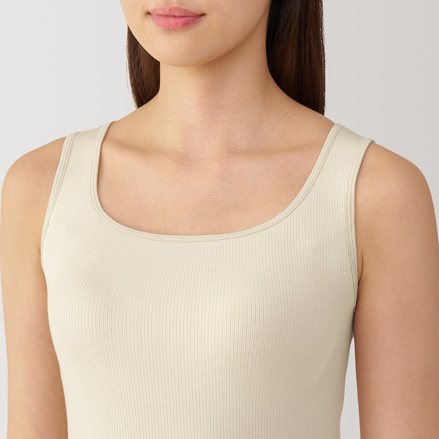 W's Lyocell blended ribbed bra camisole Medium greyXS