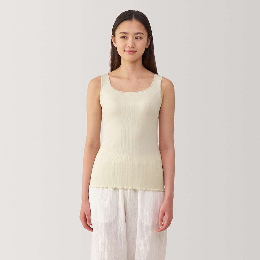 W's Lyocell blended ribbed bra camisole Medium greyXS