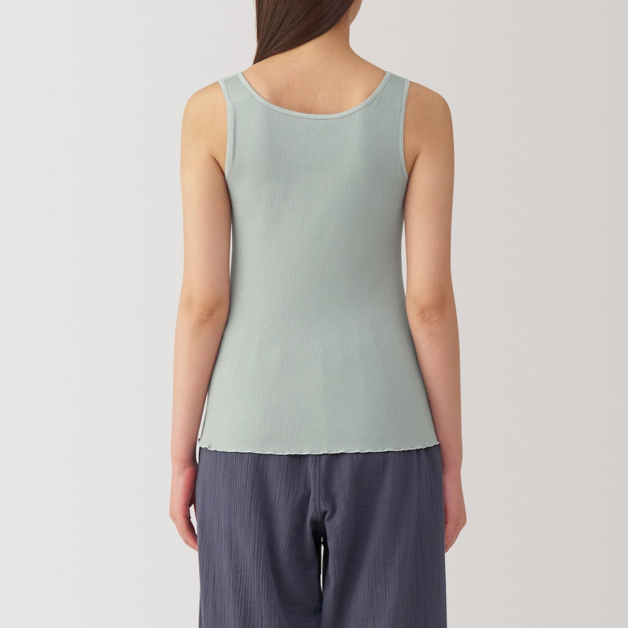 W's Lyocell blended ribbed bra camisole Medium greyXS