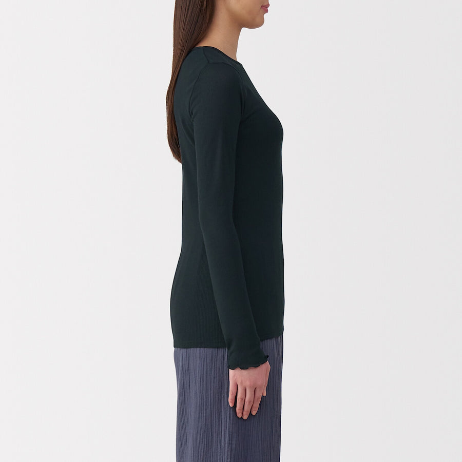 W's Silk blended sheer T-shirt Off WhiteXS