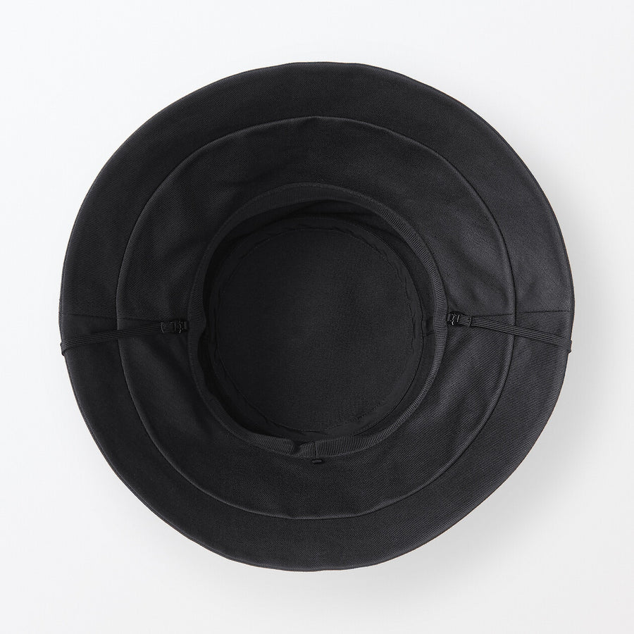 UV protection hemp cotton capeline Black55-57.5cm