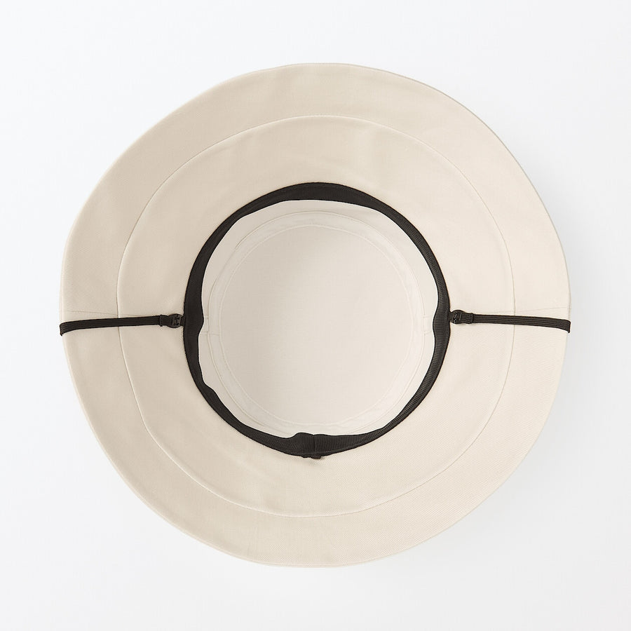 UV protection hemp cotton capeline Black55-57.5cm