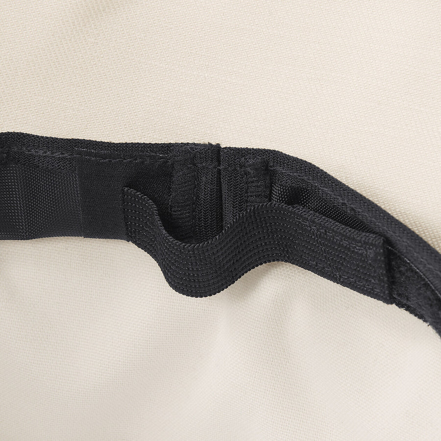 UV protection hemp cotton capeline Black55-57.5cm