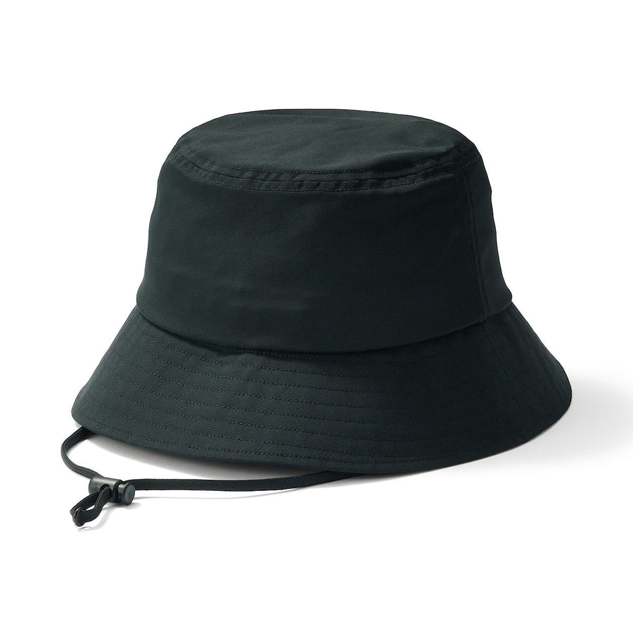 Breathable compactly foldable bucket hat Black56.5-59cm