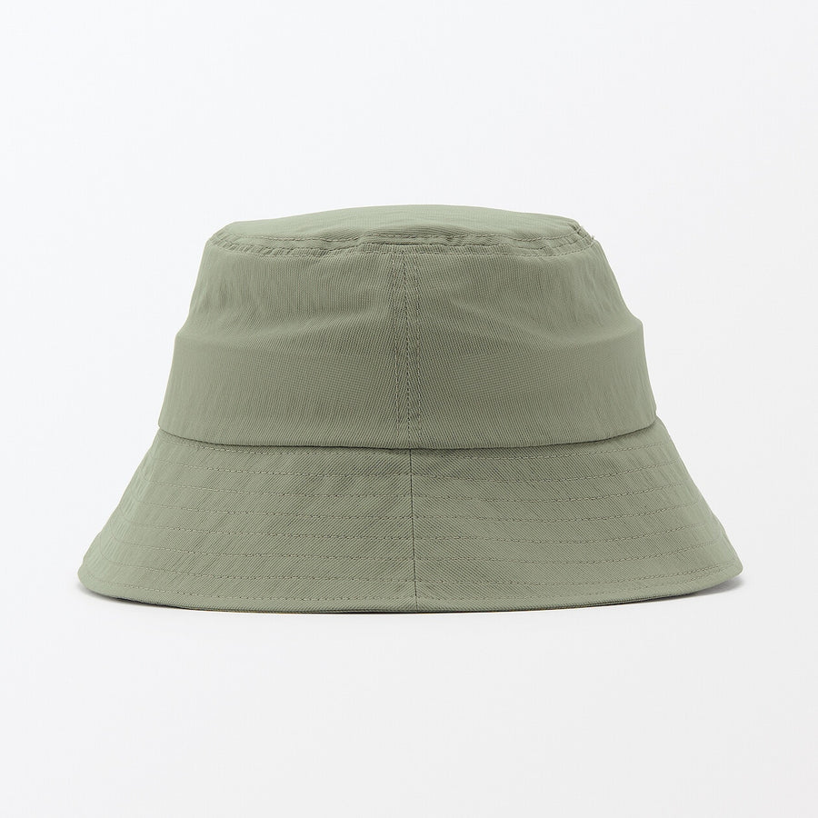 Breathable compactly foldable bucket hat Black56.5-59cm