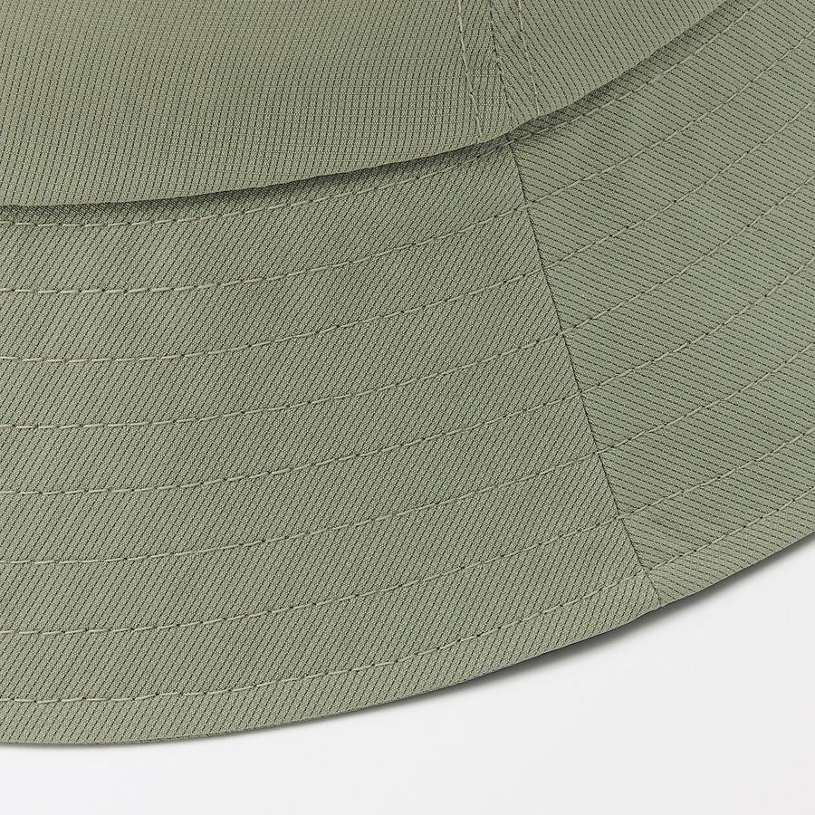 Breathable compactly foldable bucket hat Black56.5-59cm