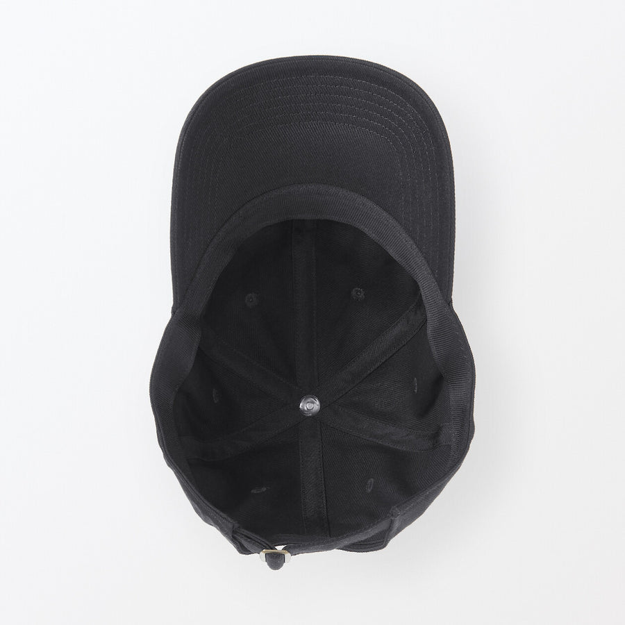 UV protection cotton twill cap Black55-59cm