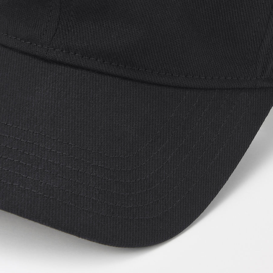UV protection cotton twill cap Black55-59cm