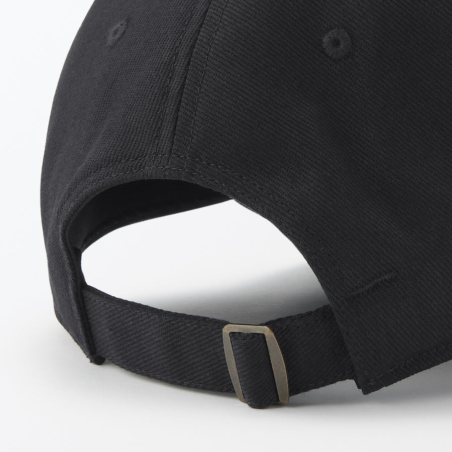UV protection cotton twill cap Black55-59cm