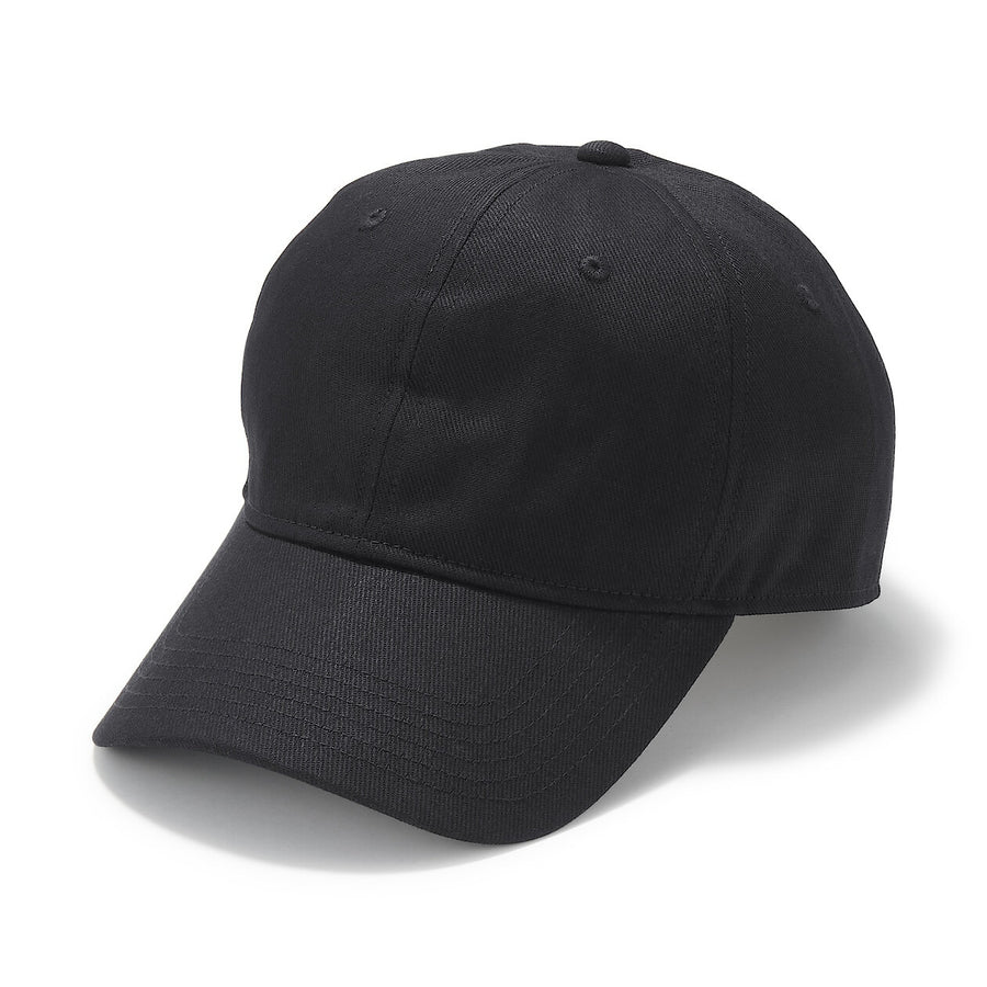 UV protection cotton twill cap Black55-59cm