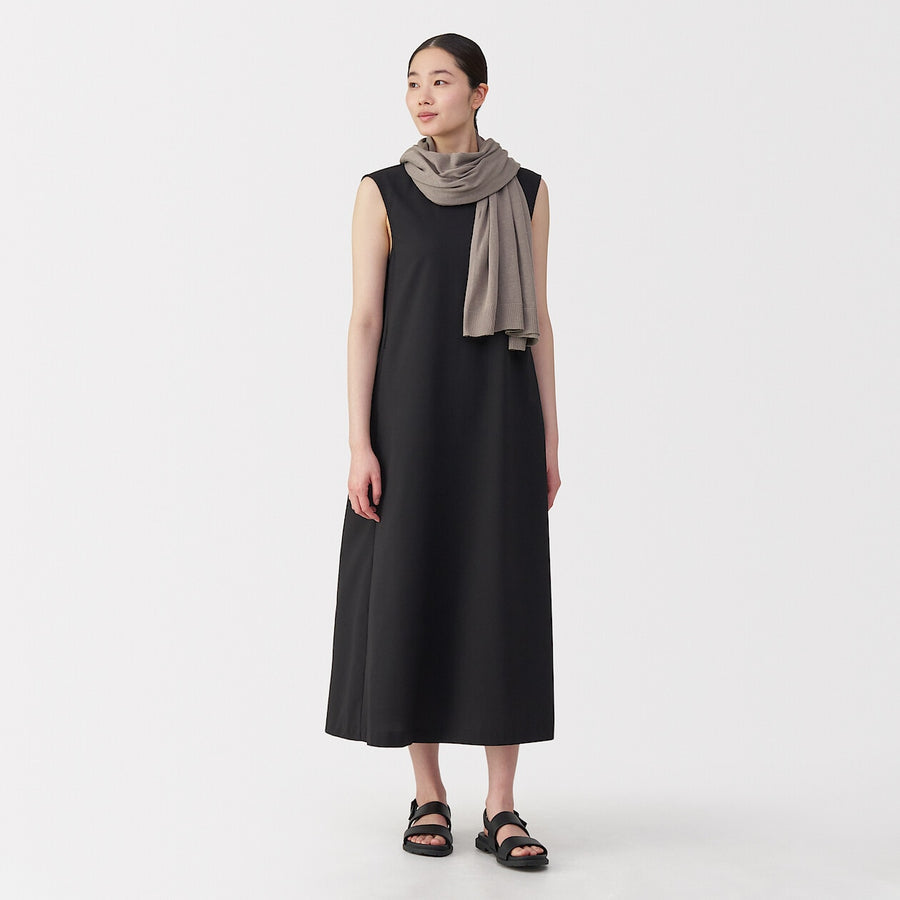 UV protection high-twist cotton bolero with buttonsWhite