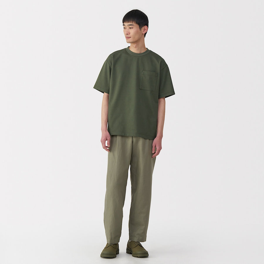 M's Cool touch wide-fit S/Slv T-shirtWhiteXS