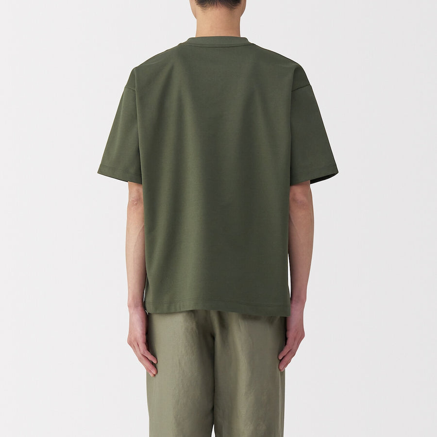 M's Cool touch wide-fit S/Slv T-shirtWhiteXS