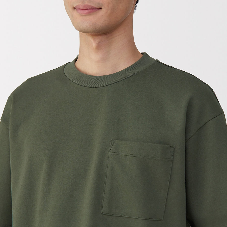 M's Cool touch wide-fit S/Slv T-shirtWhiteXS