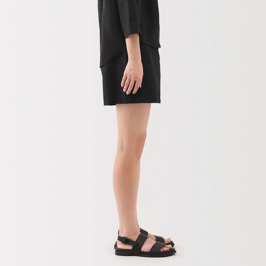 Hemp Blend Twill Skort