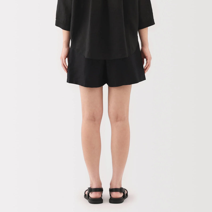 Hemp Blend Twill Skort
