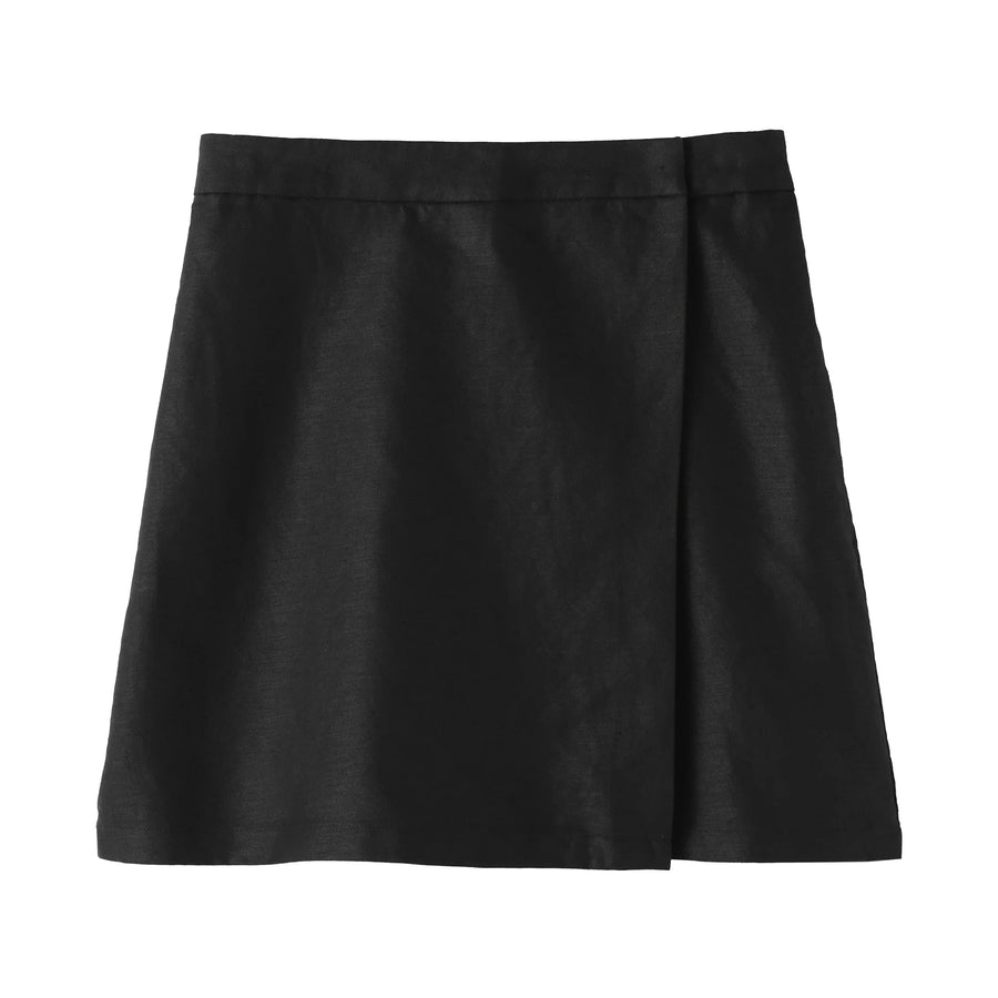 Hemp Blend Twill Skort