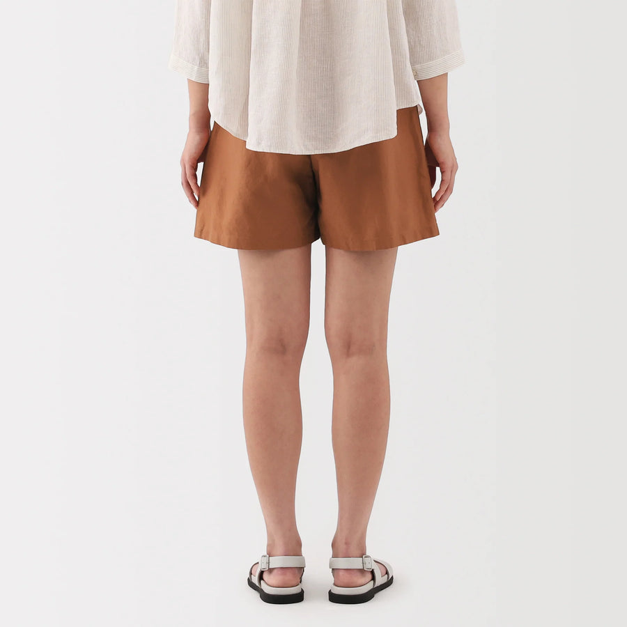 Hemp Blend Twill Skort