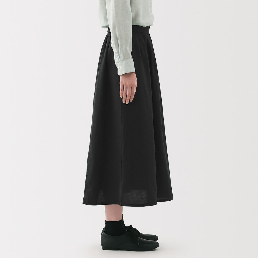 Hemp Cotton Easy Long Skirt