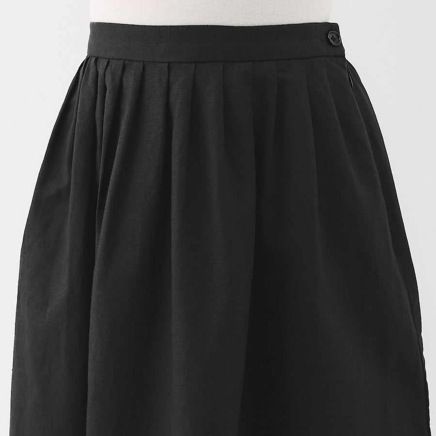 Hemp Cotton Easy Long Skirt