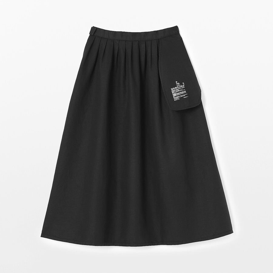 Hemp Cotton Easy Long Skirt