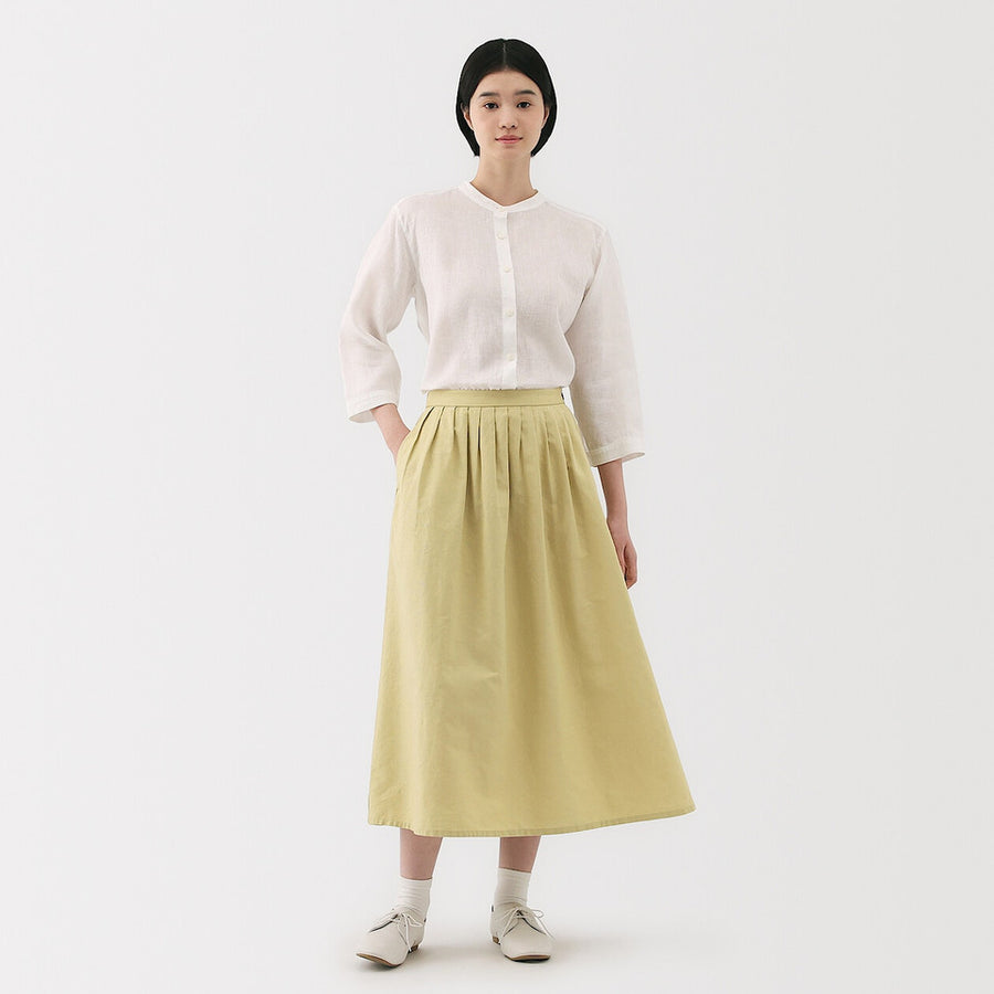 Hemp Cotton Easy Long Skirt