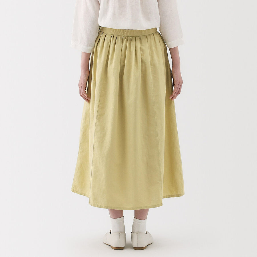 Hemp Cotton Easy Long Skirt