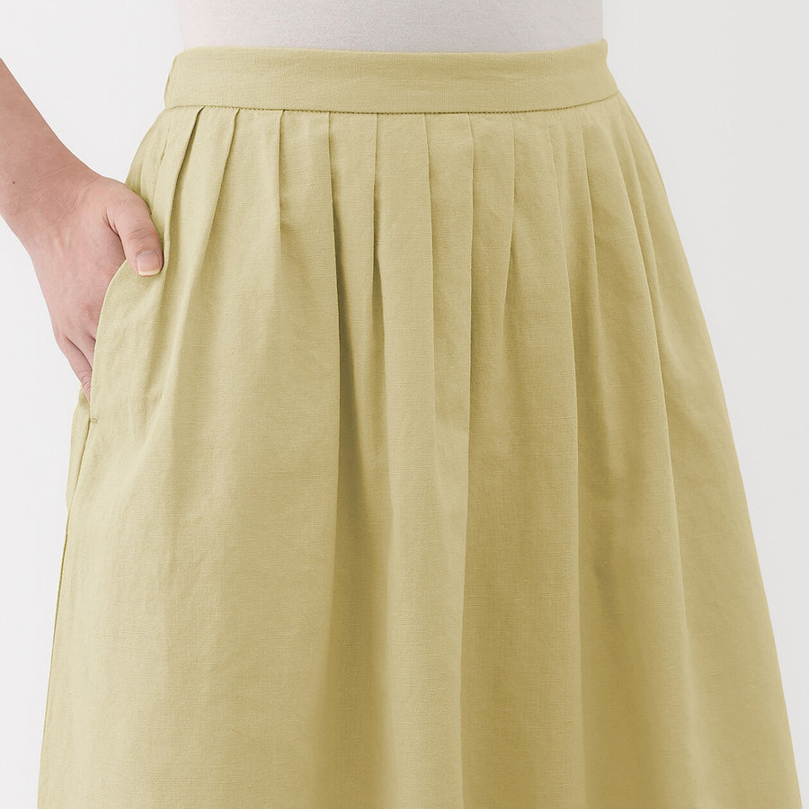 Hemp Cotton Easy Long Skirt