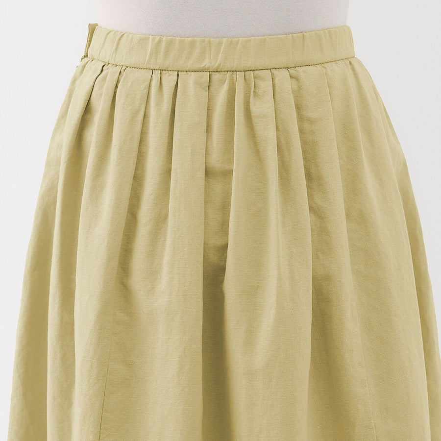 Hemp Cotton Easy Long Skirt