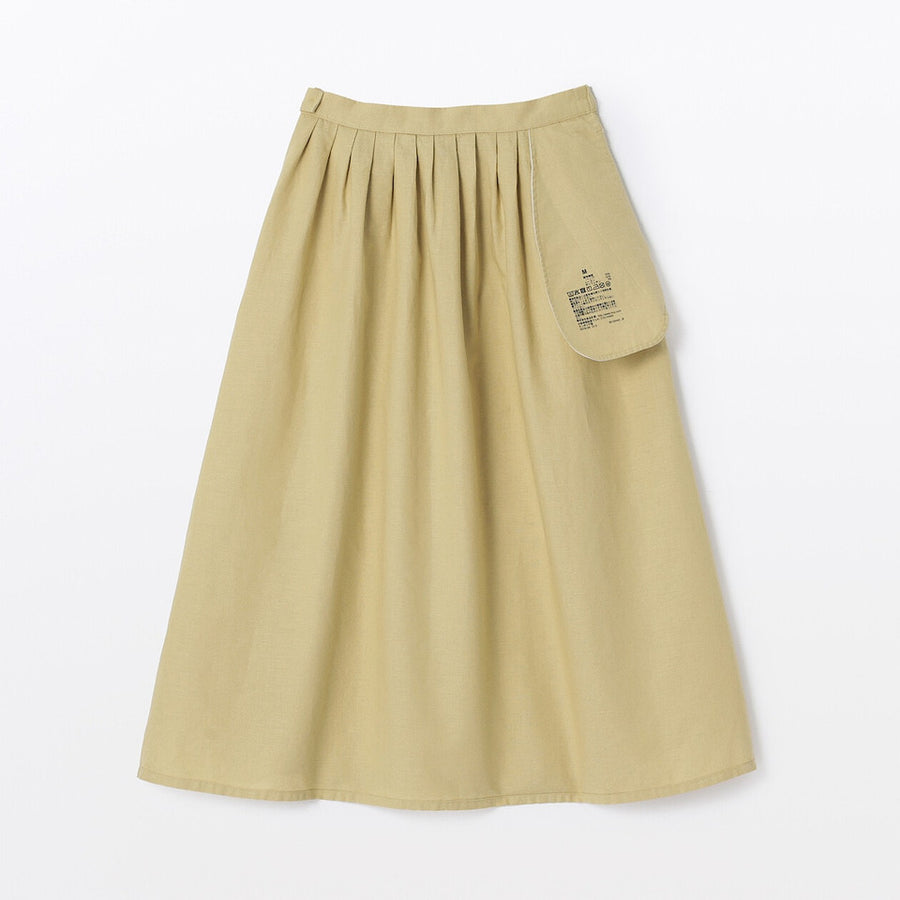 Hemp Cotton Easy Long Skirt