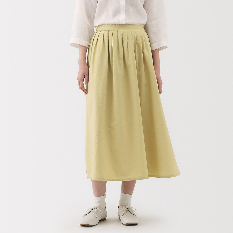 Hemp Cotton Easy Long Skirt