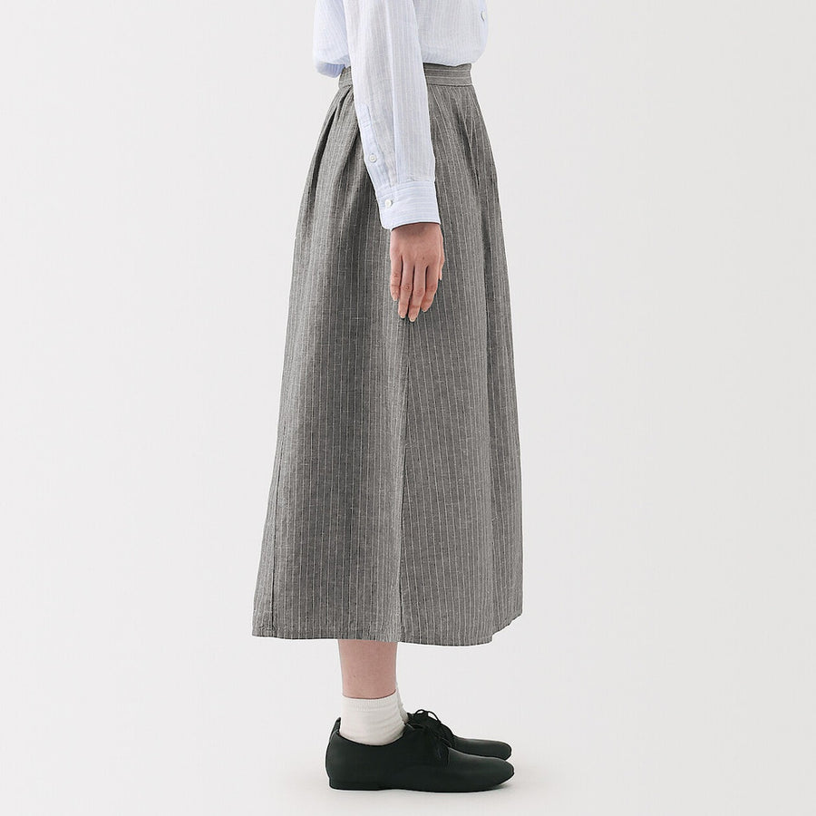 Hemp Cotton Easy Long Skirt