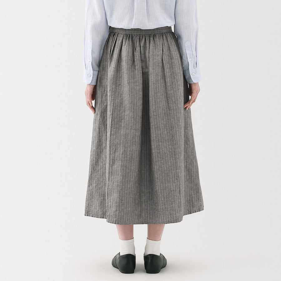 Hemp Cotton Easy Long Skirt